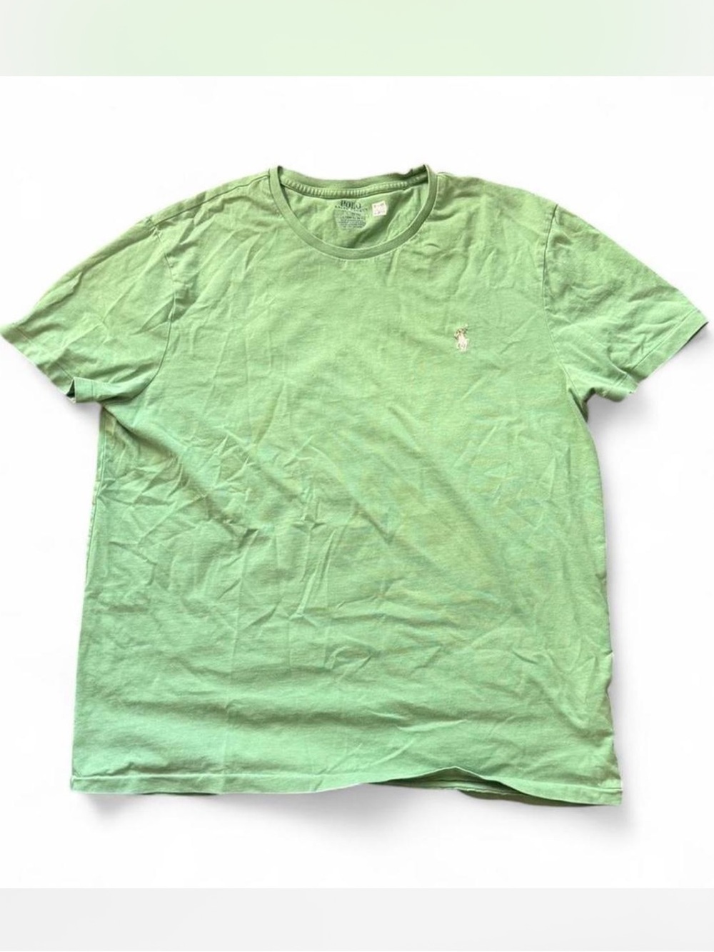 Men’s Polo Ralph Lauren Light Green Men’s Crewneck T-Shirt